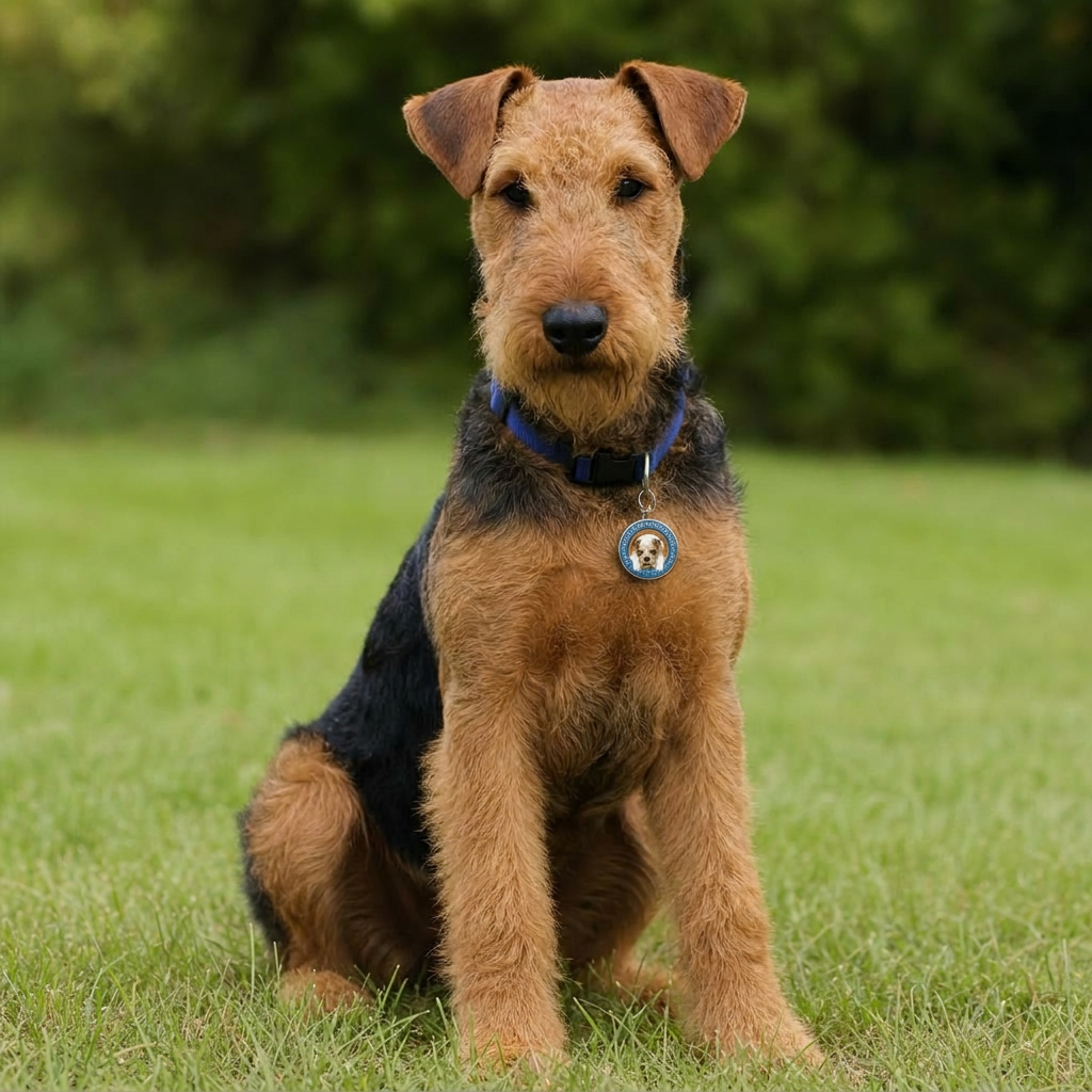 Cachorro Airedale Terrier disponible en México