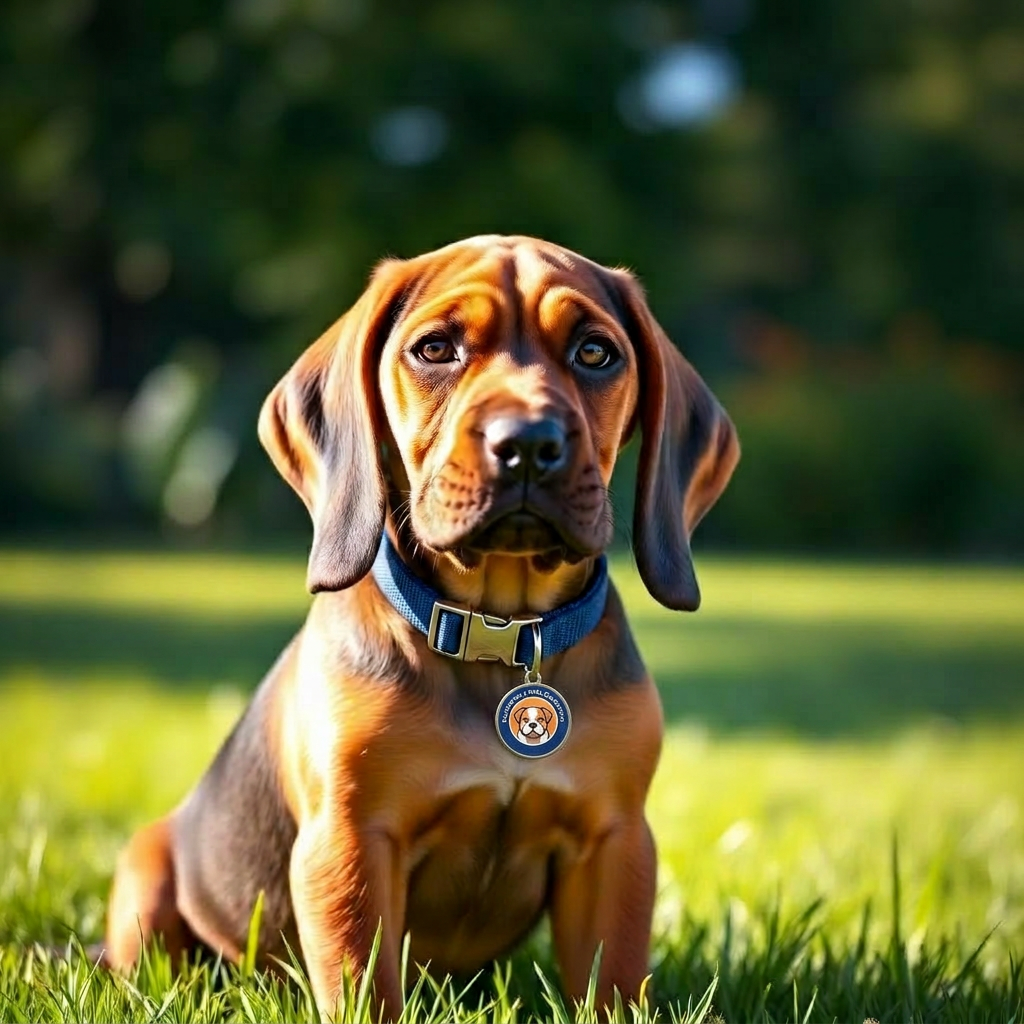 Cachorro Bloodhound disponible en México
