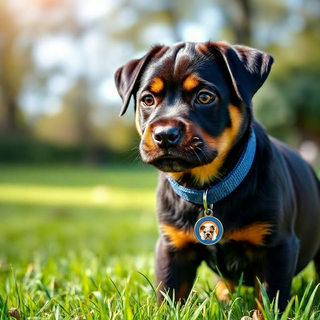 Cachorro Rottweiler disponible en México