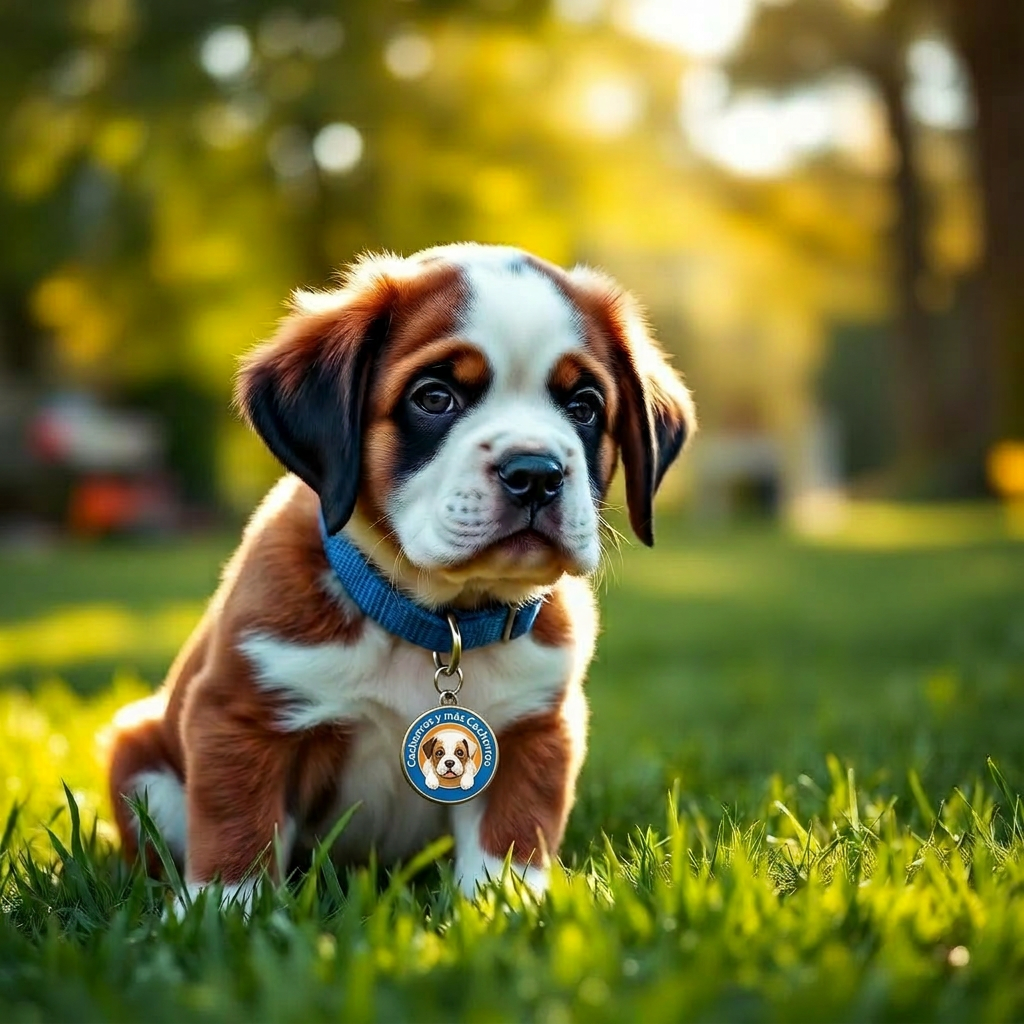 Cachorro San Bernardo disponible en México