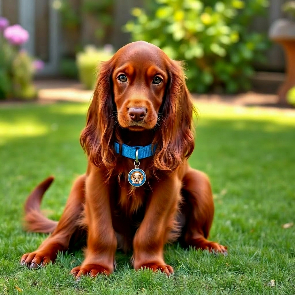 Cachorro Setter Irlandés disponible en México